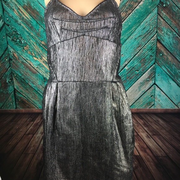 Lerario Beatriz Metallic Mini Dress - Picture 6 of 8